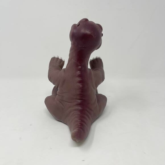Vintage 1988 The Land Before Time Littlefoot Dinosaur Rubber Hand Puppet - Picture 3 of 7